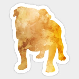 English Bulldog Sticker